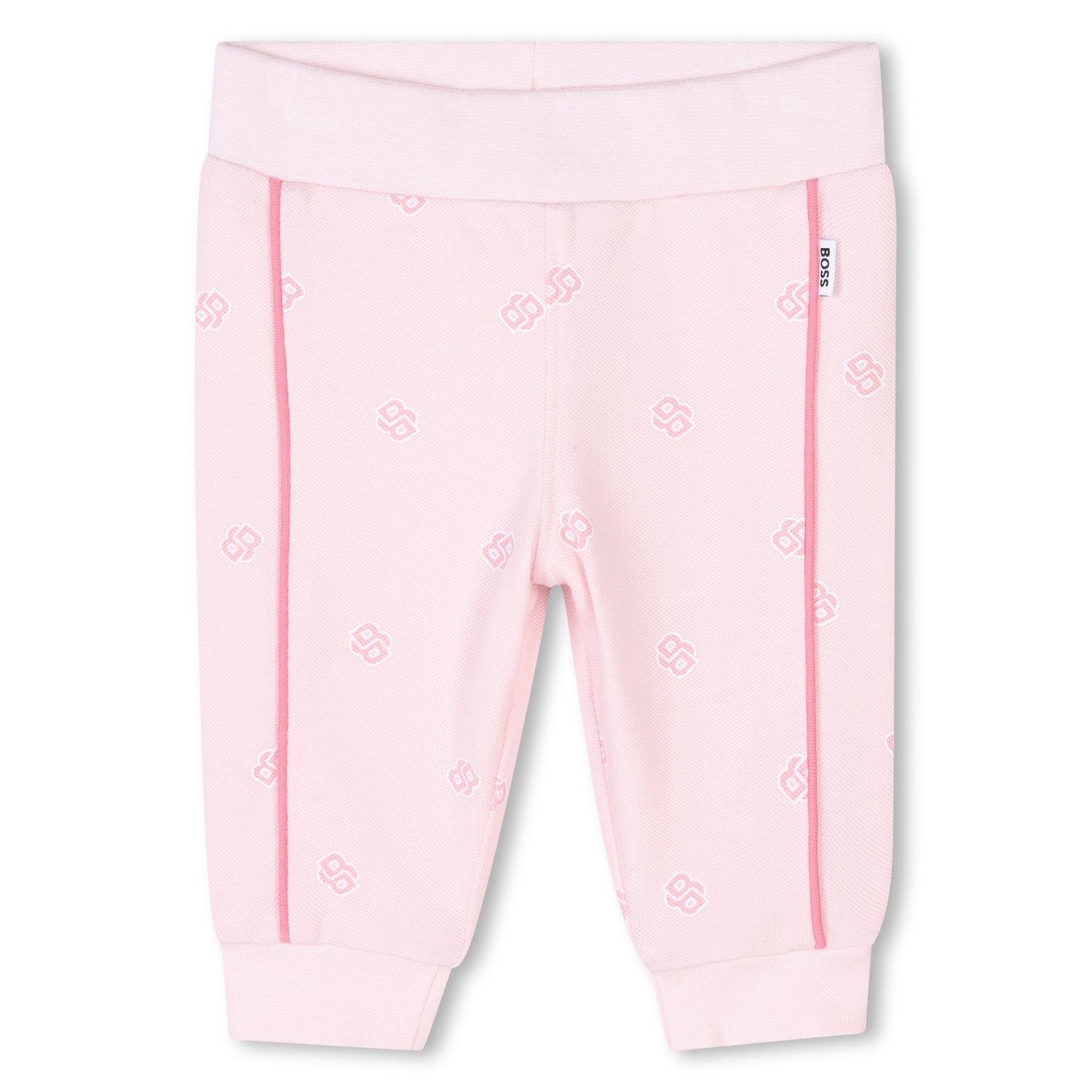 Conjunto Rosa Pálido Cárdigan Hooded Joggers