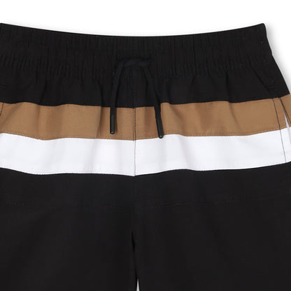 Bermuda Surf Rayas Negra