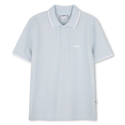 Polo Glaciar Piqué Algodón