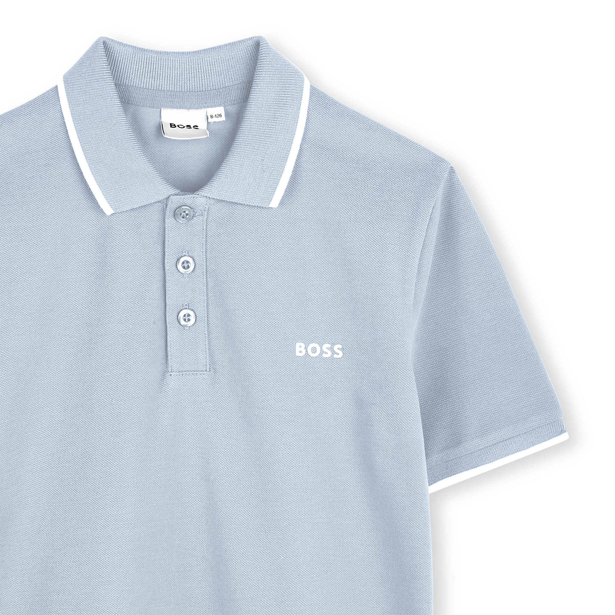 Polo Glaciar Piqué Algodón
