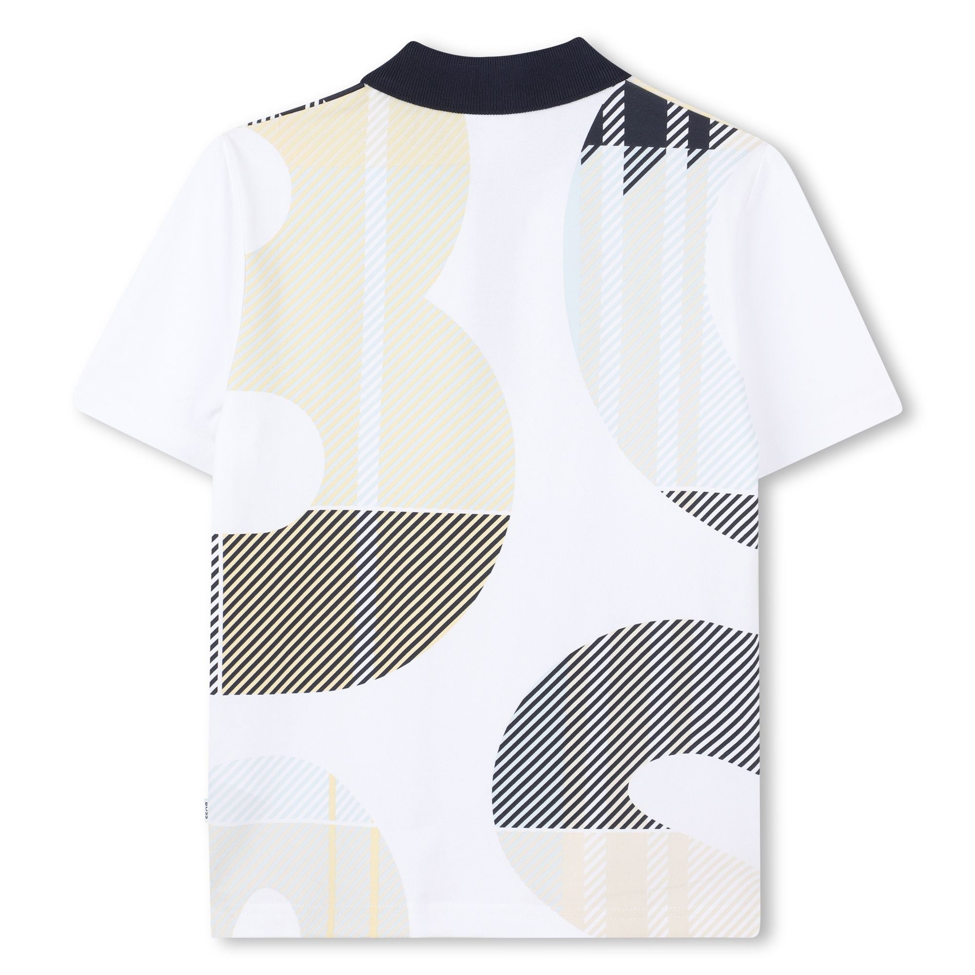 Polo Blanca Logo Integral All Over