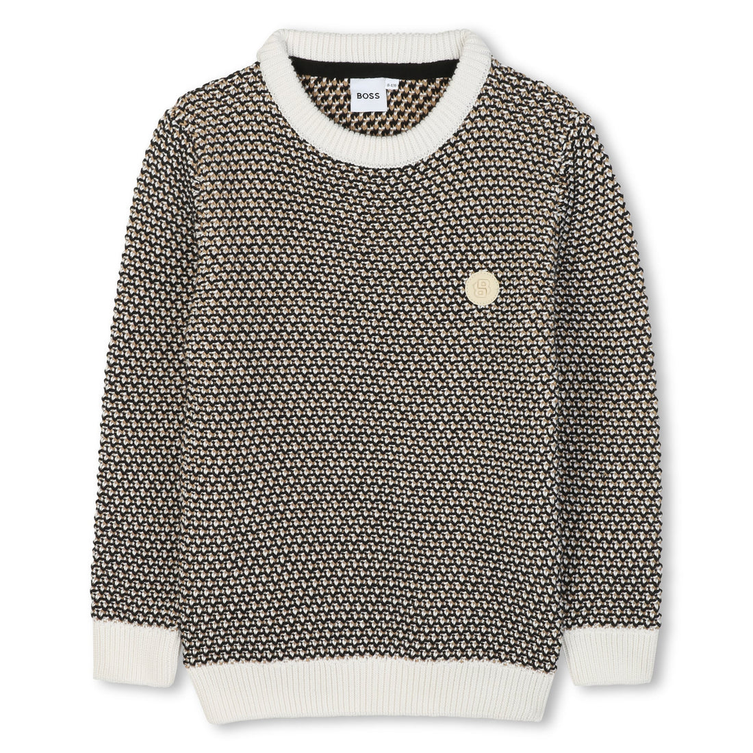 Sweater Tricolor Icónico Doble B