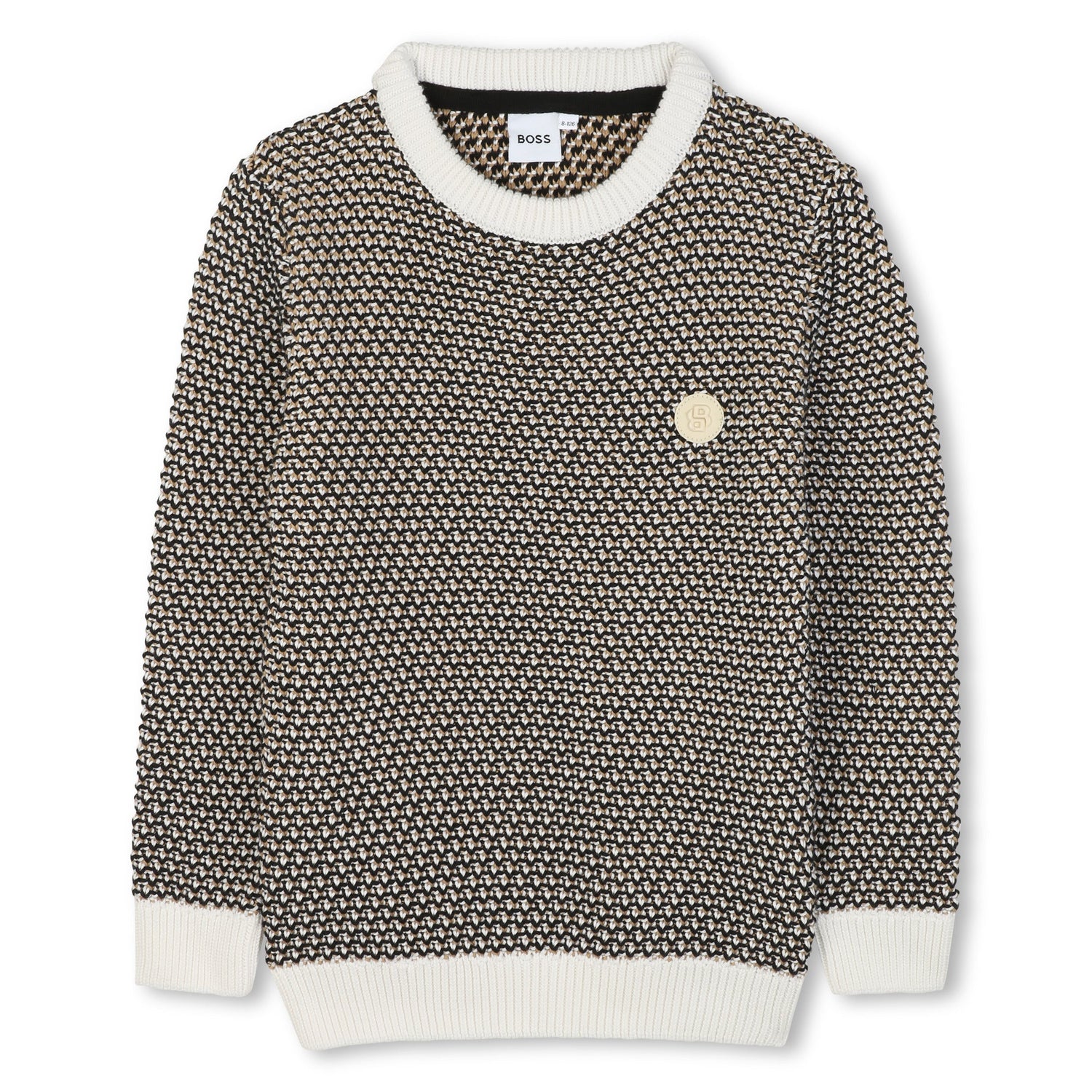 Sweater Tricolor Icónico Doble B