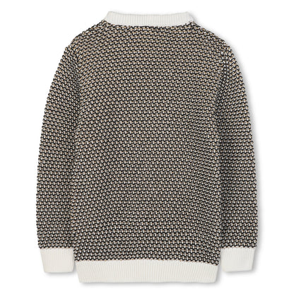 Sweater Tricolor Icónico Doble B