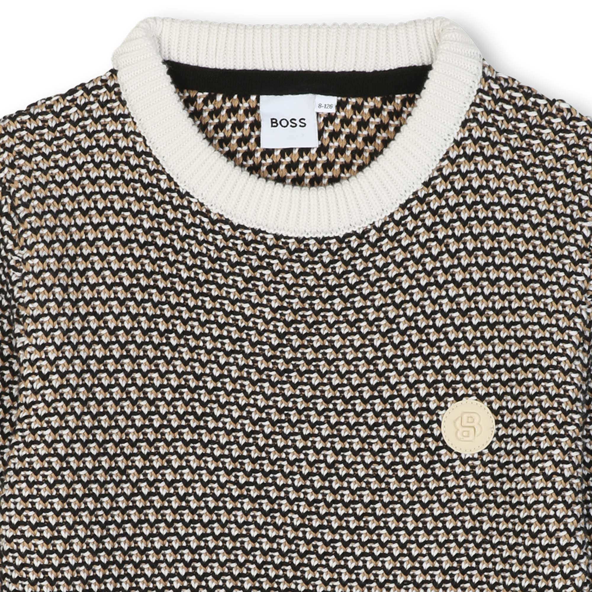 Sweater Tricolor Icónico Doble B