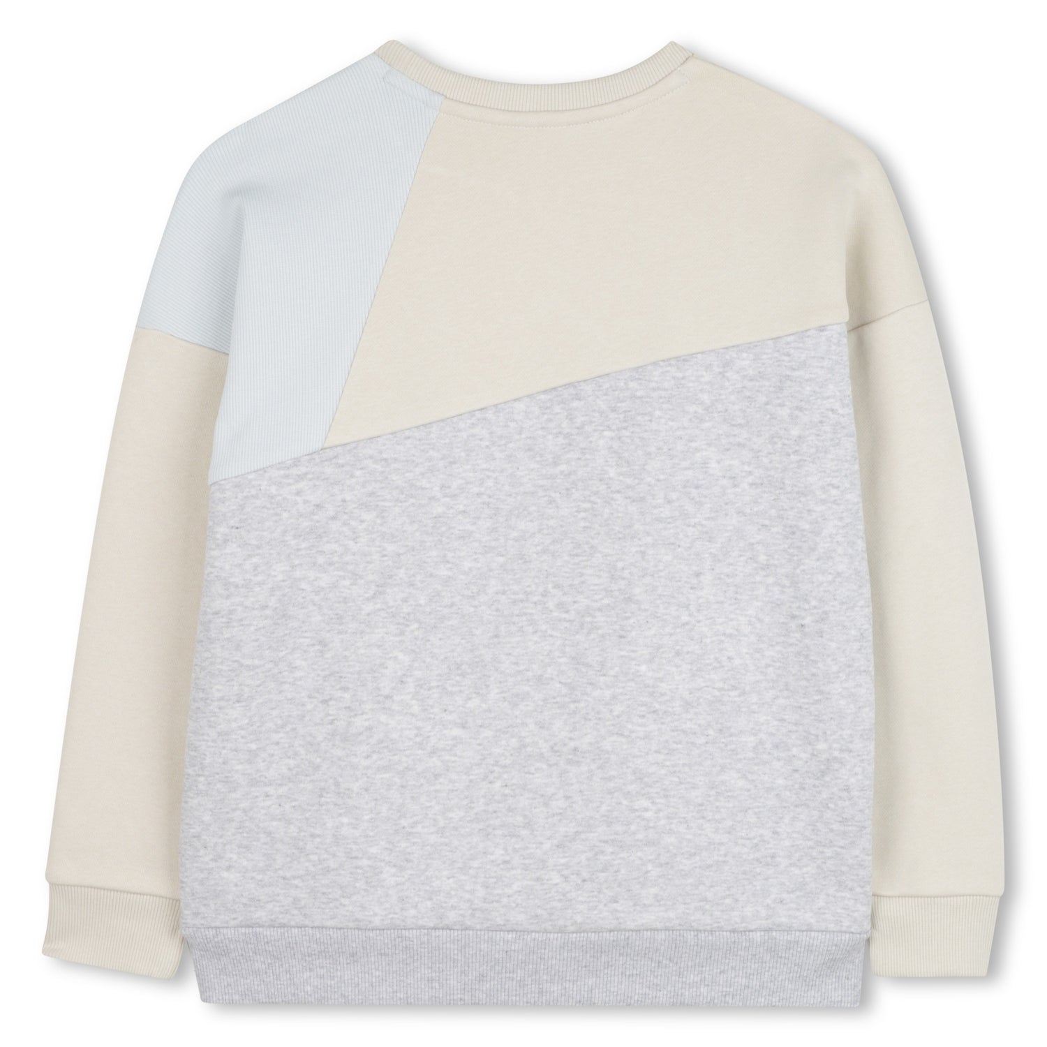 Buzo Loose Fit Recortes Vainilla Pastel