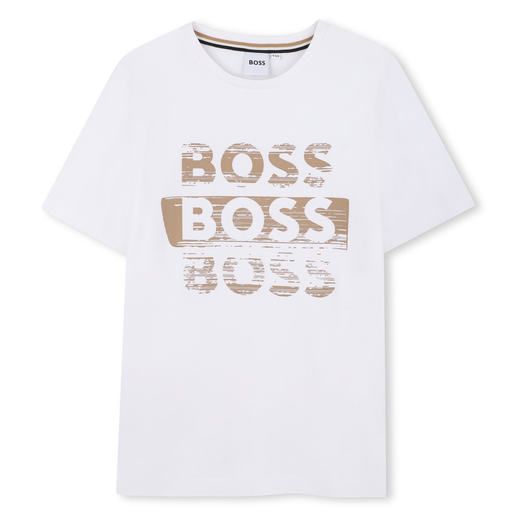 Camiseta Blanca Estampado Fantasía