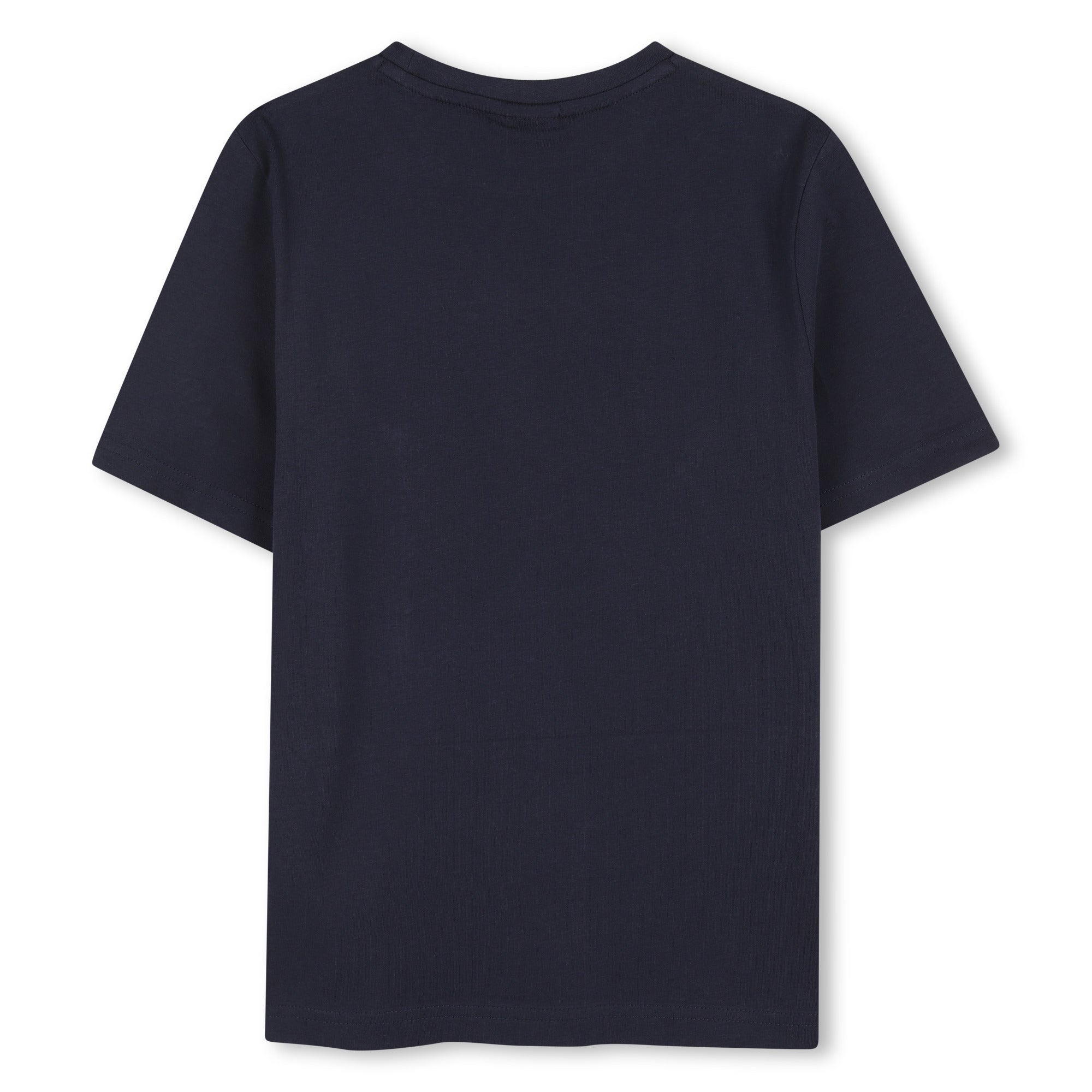 Camiseta Ilustración Azul Algodón