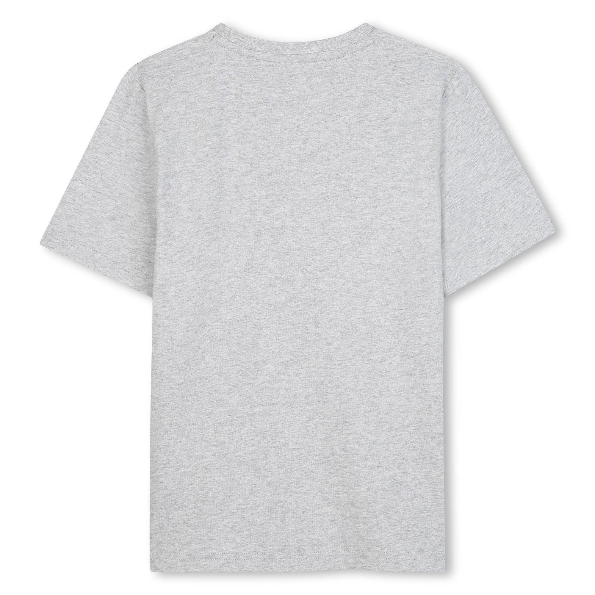 Camiseta Ilustración Gris Algodón