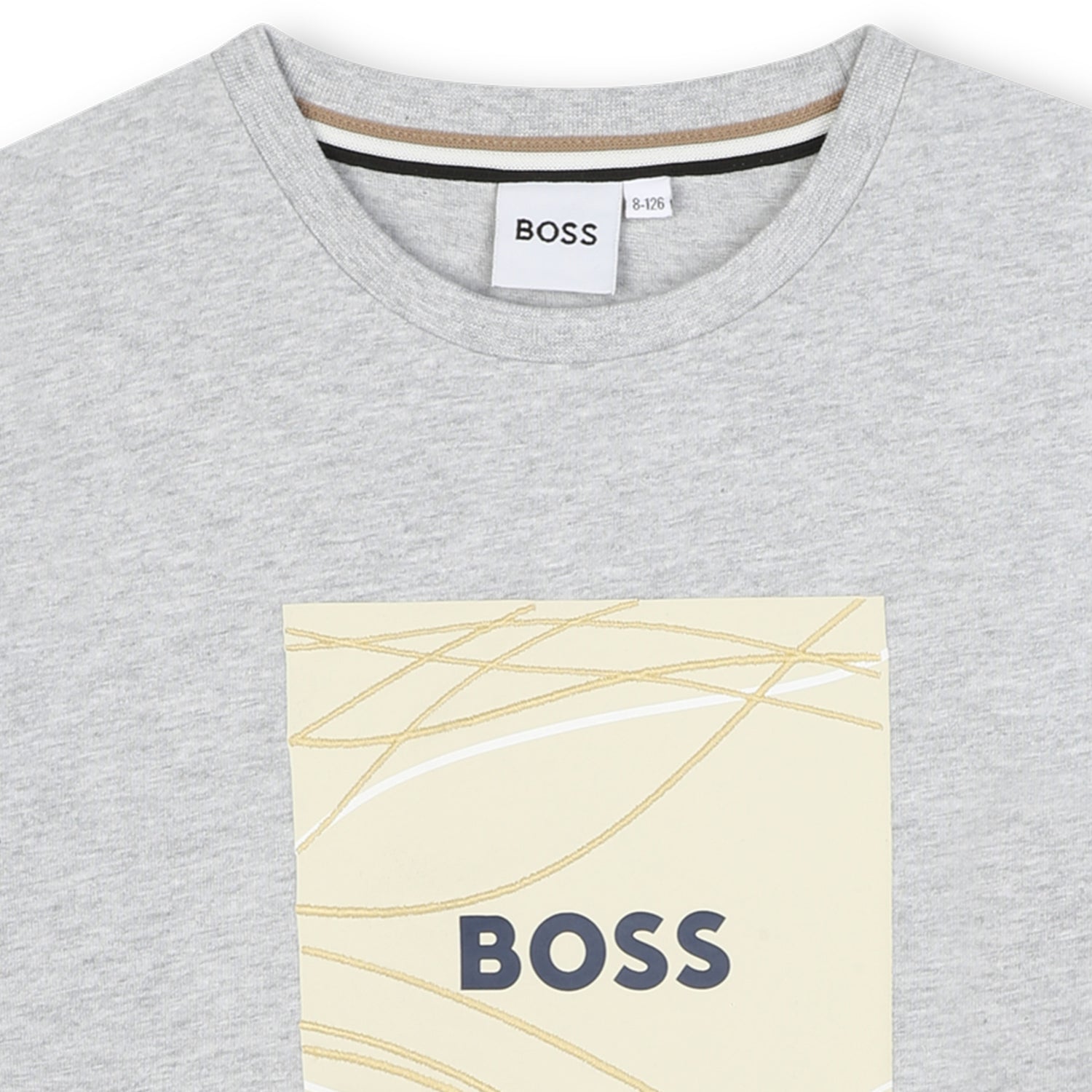 Camiseta Ilustración Gris Algodón