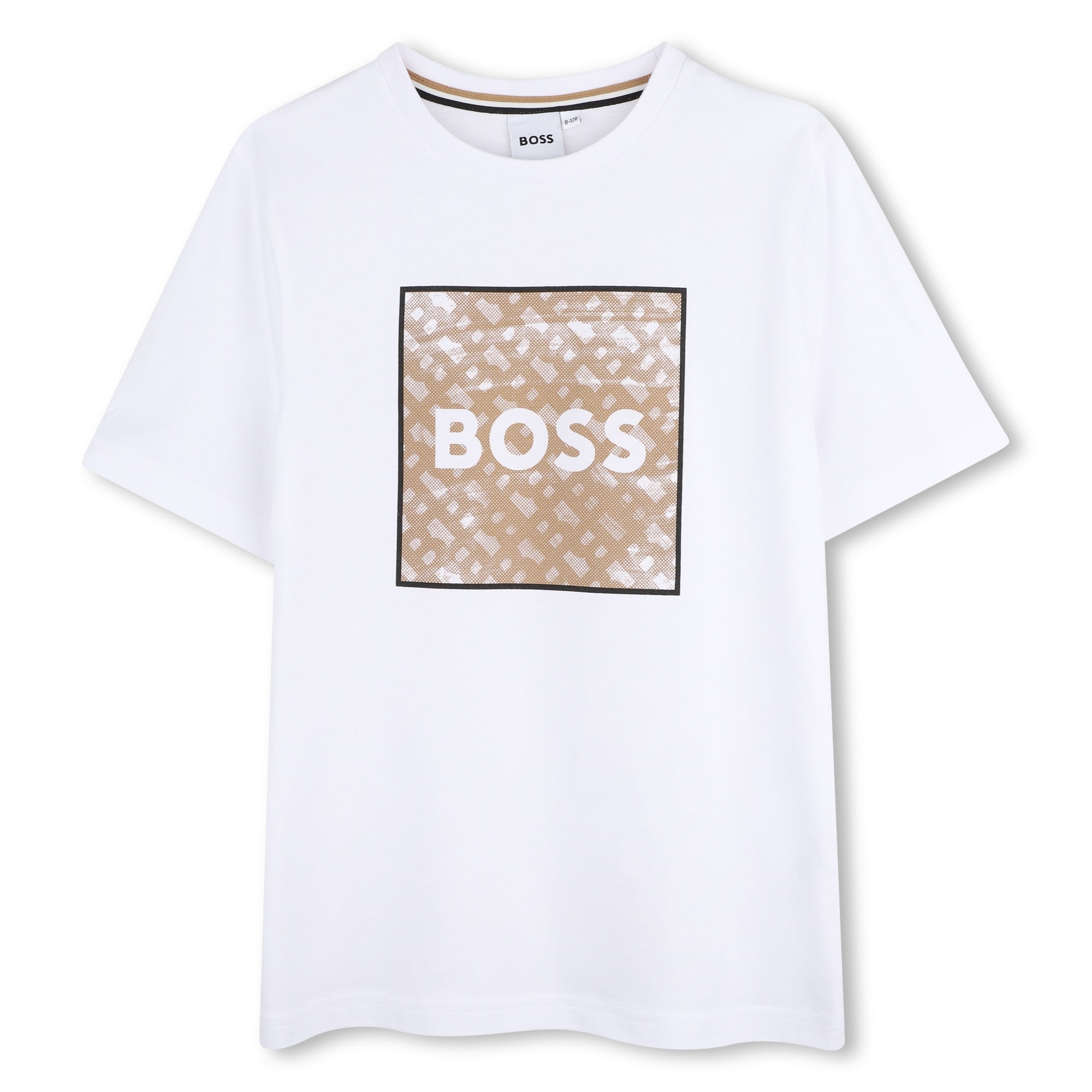 Camiseta Blanca Estampado Fantasía