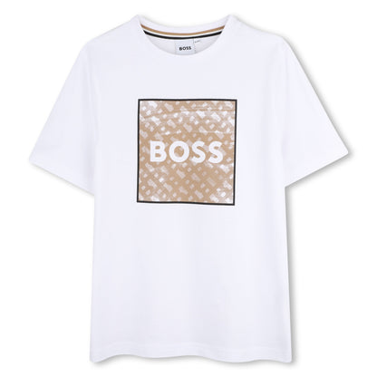 Camiseta Blanca Estampado Fantasía