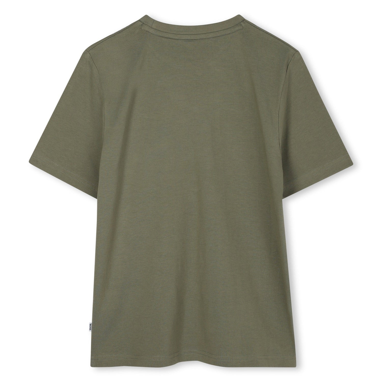 Camiseta Oliva Estampado Moderno