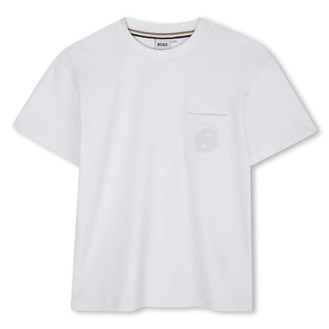 Camiseta Bolsillo Bordado Double B