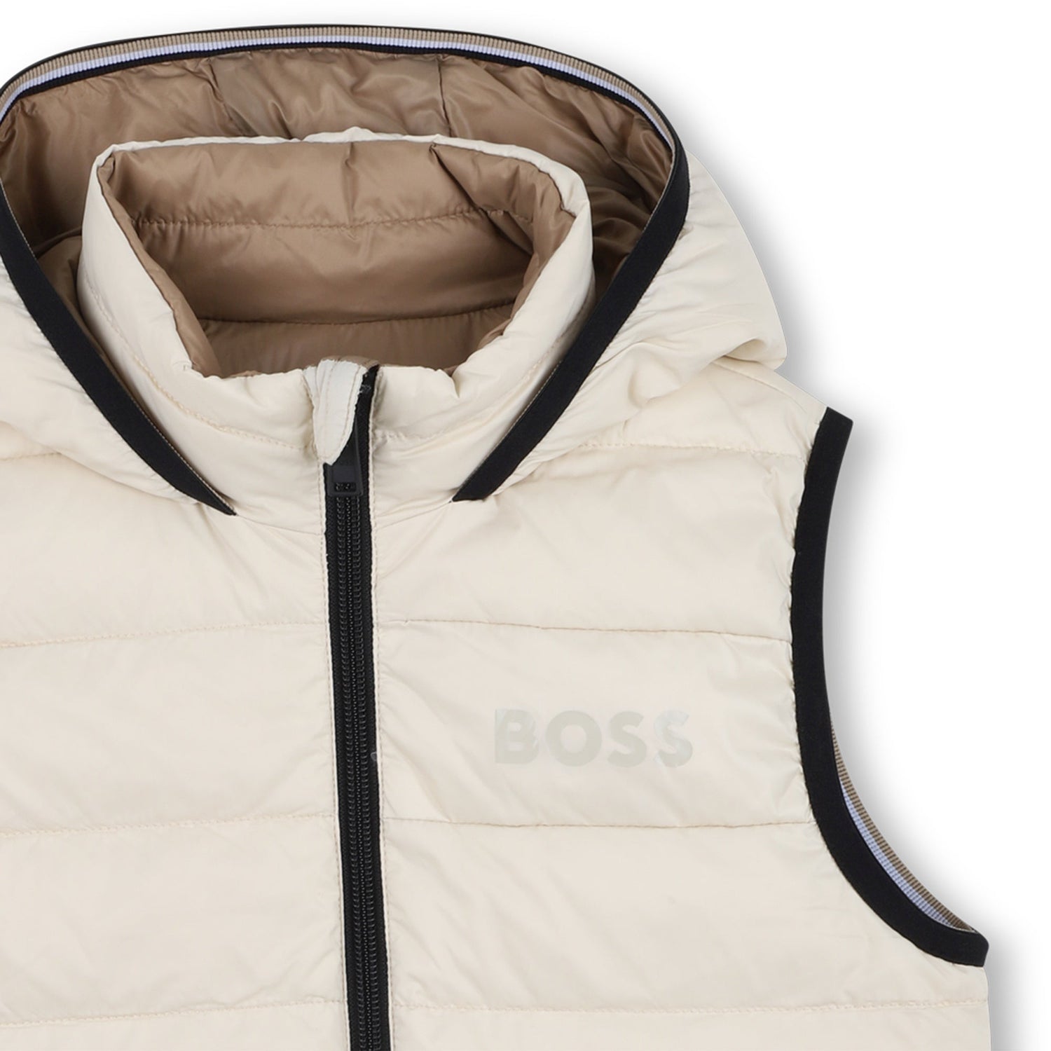 Chaleco Reversible Vainilla | Camel