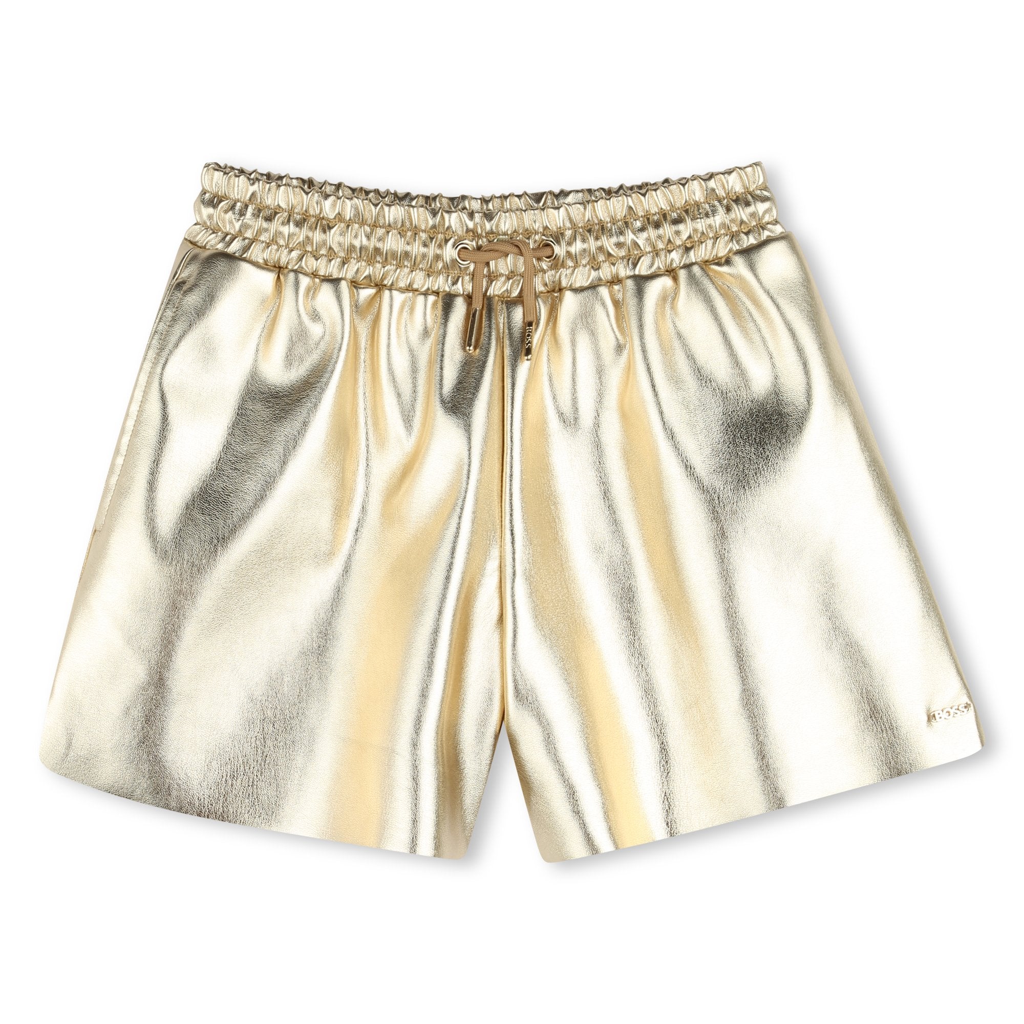 Short Metalizado Efecto Cuero