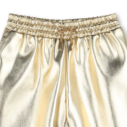 Short Metalizado Efecto Cuero