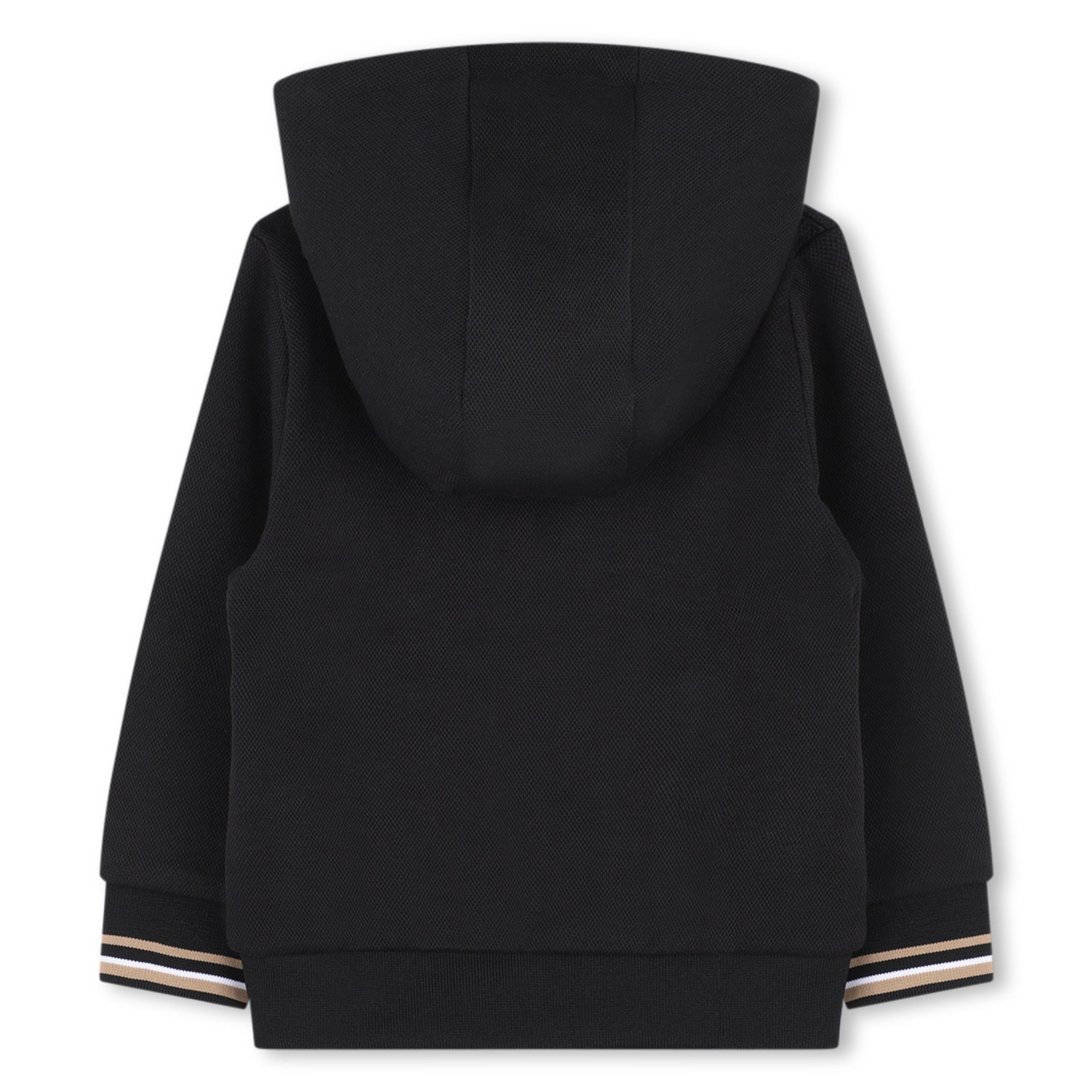 Cárdigan Hooded Negro Icónico