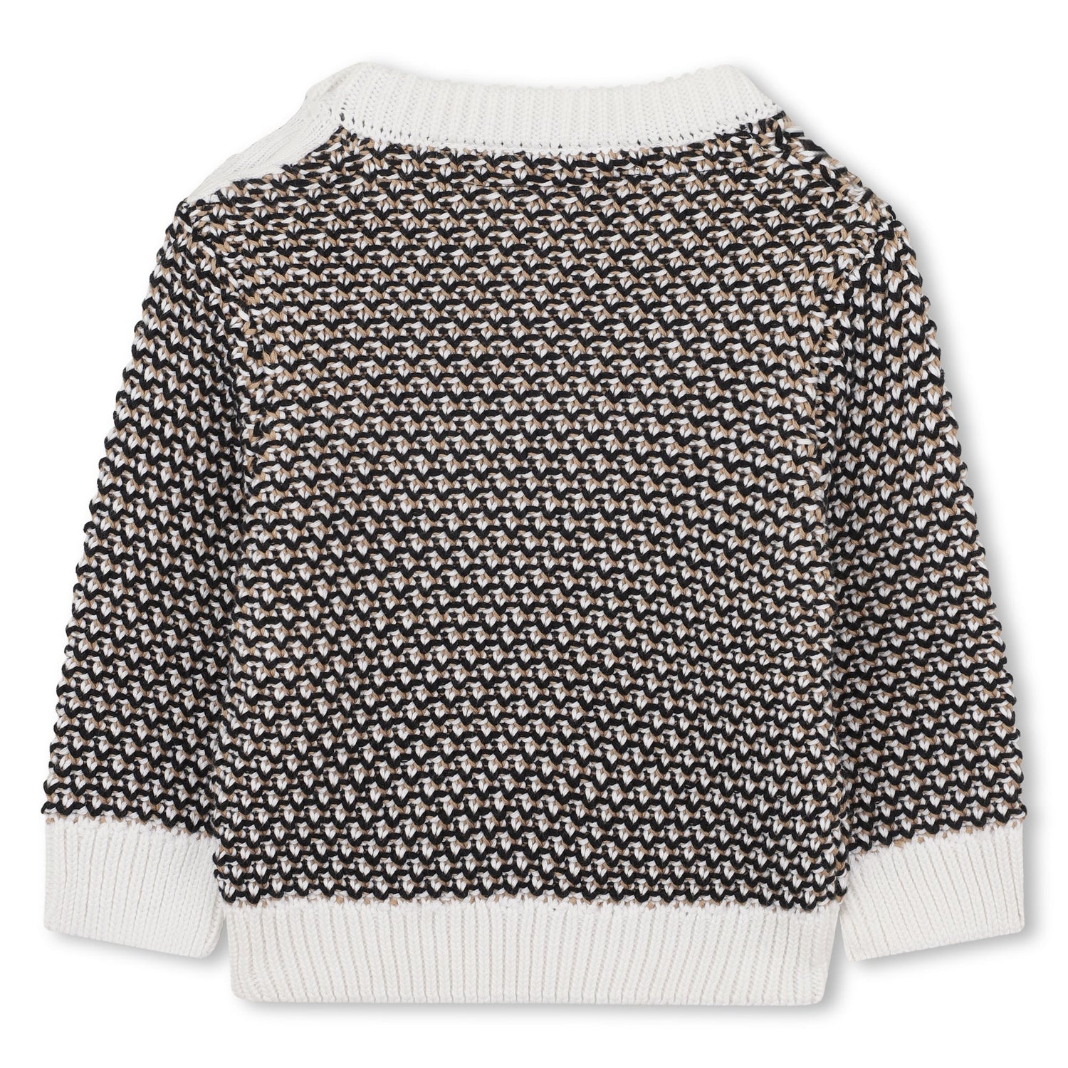 Sweater Tricolor Icónico Doble B