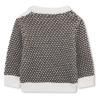 Sweater Tricolor Icónico Doble B