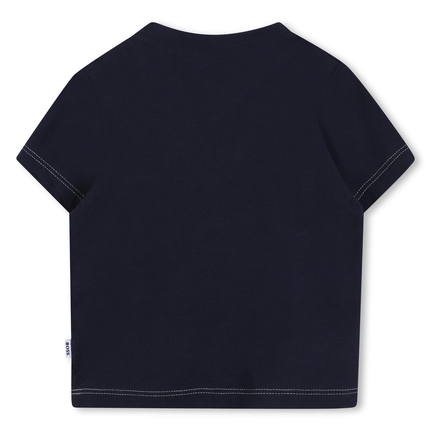 Camiseta Ilustración Azul Algodón