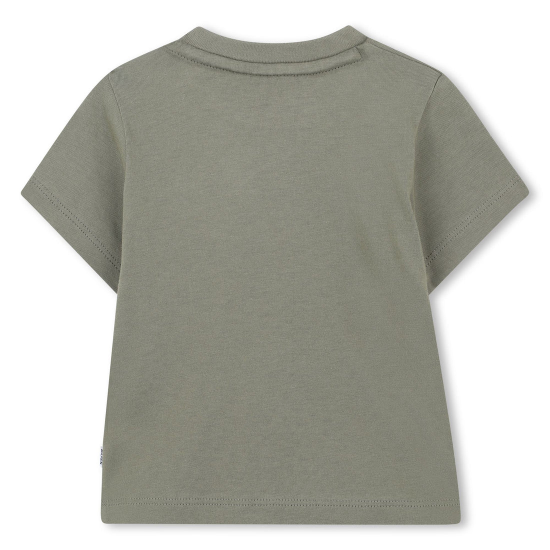 Camiseta Oliva Estampado Moderno