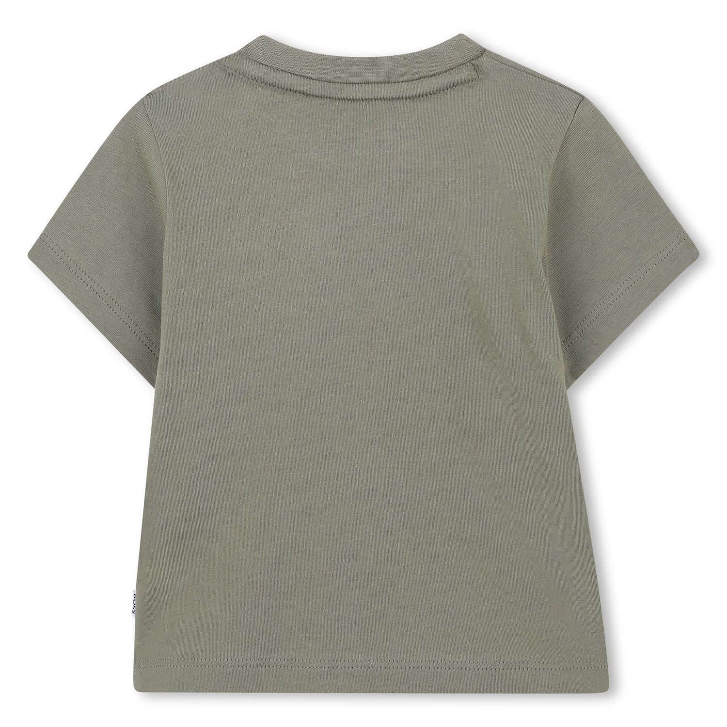 Camiseta Oliva Estampado Moderno