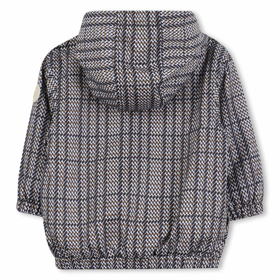 Cortavientos Hooded Estampado Integral