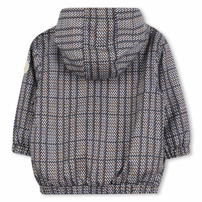 Cortavientos Hooded Estampado Integral