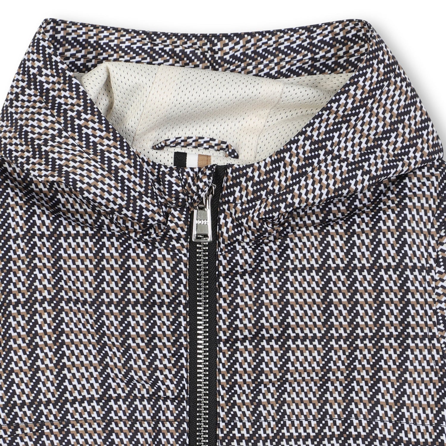 Cortavientos Hooded Estampado Integral