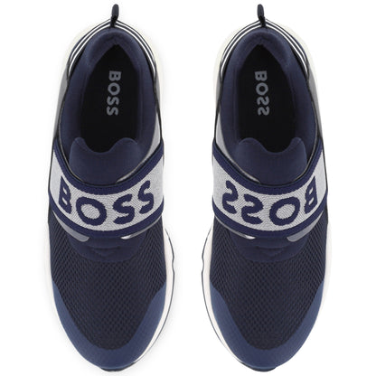 Sneakers Azul Elástico