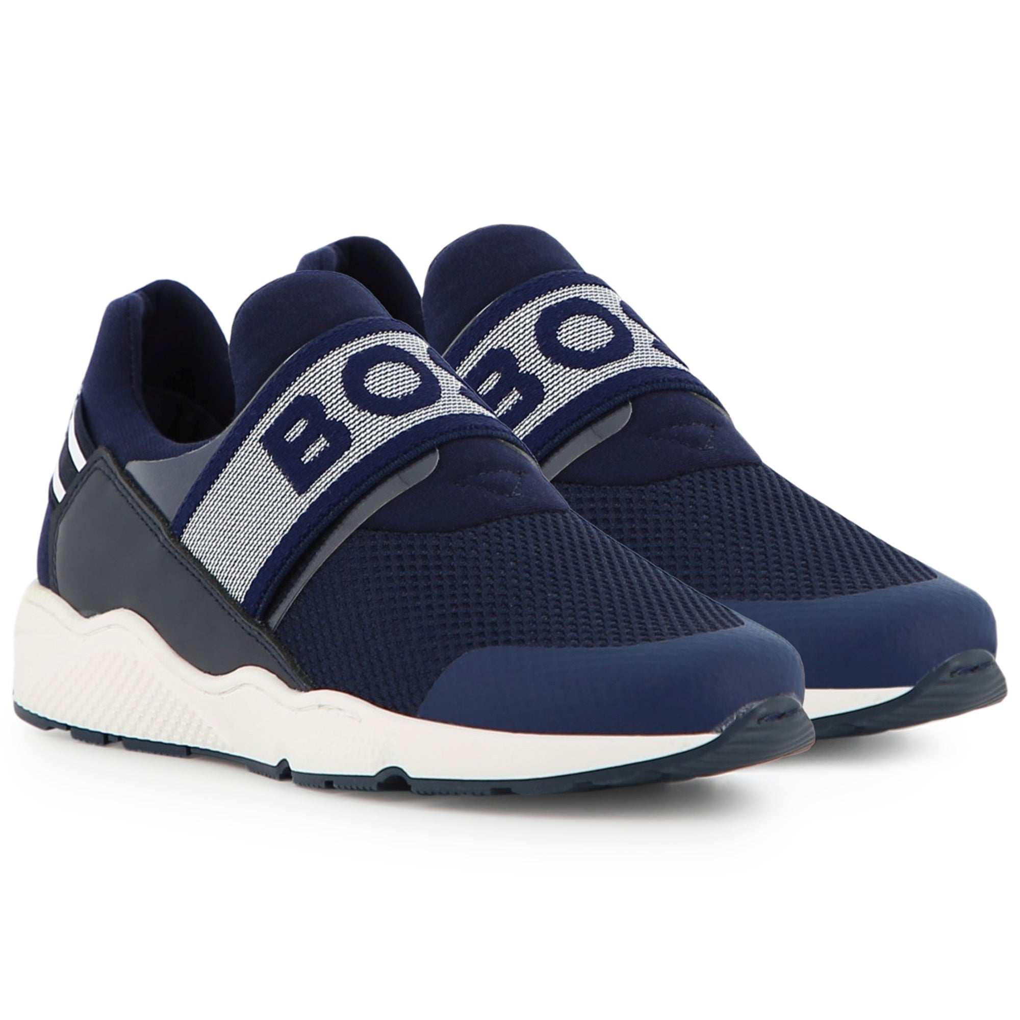 Sneakers Azul Elástico