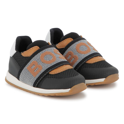 Sneakers Deportivas Elástico Negro