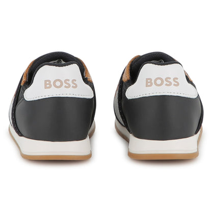 Sneakers Deportivas Elástico Negro