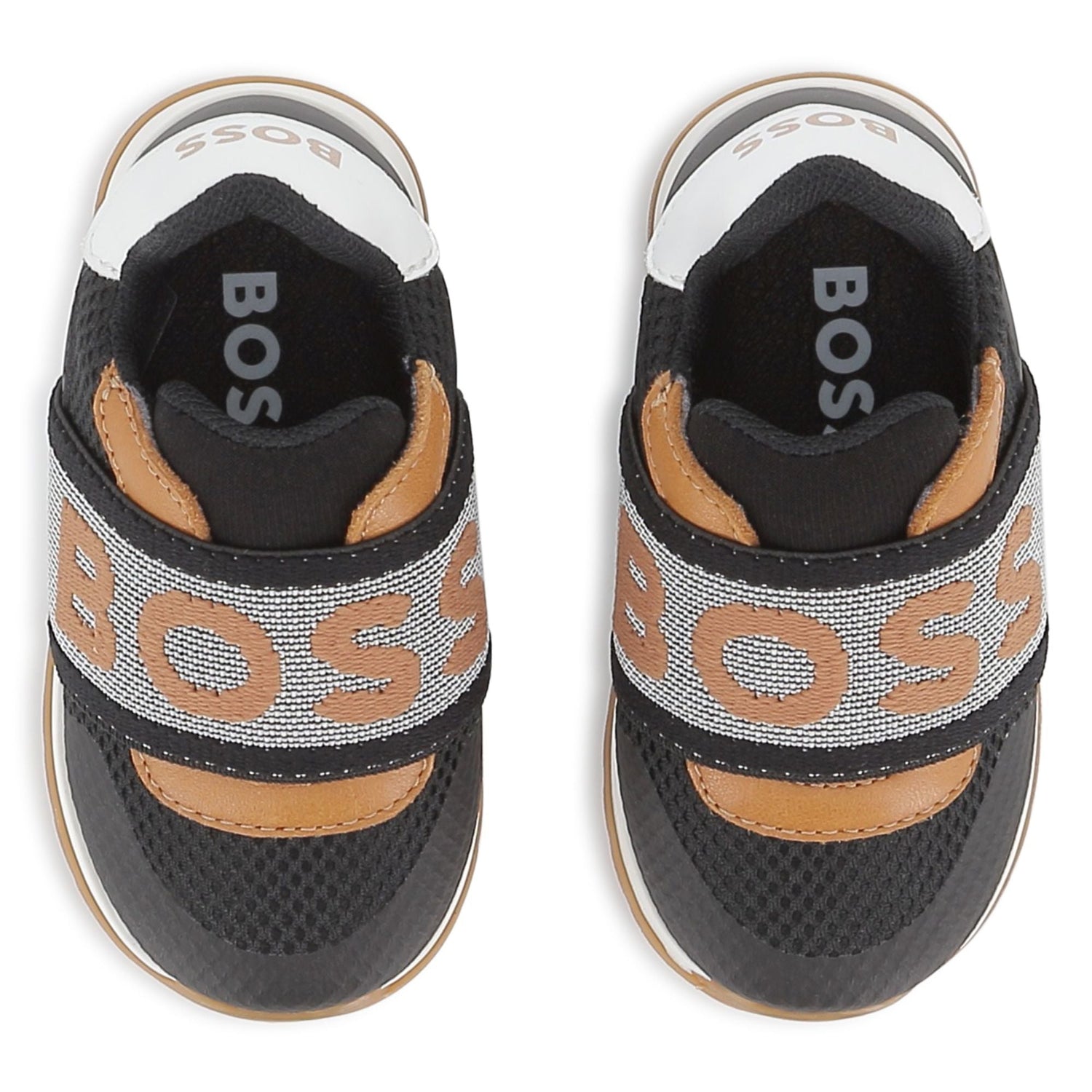 Sneakers Deportivas Elástico Negro