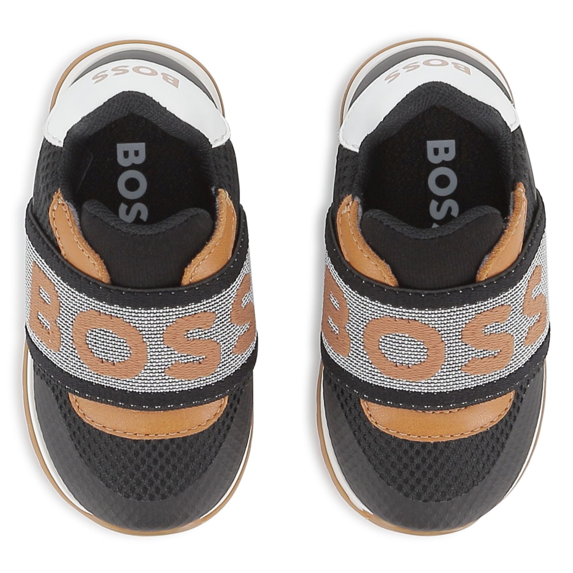 Sneakers Deportivas Elástico Negro