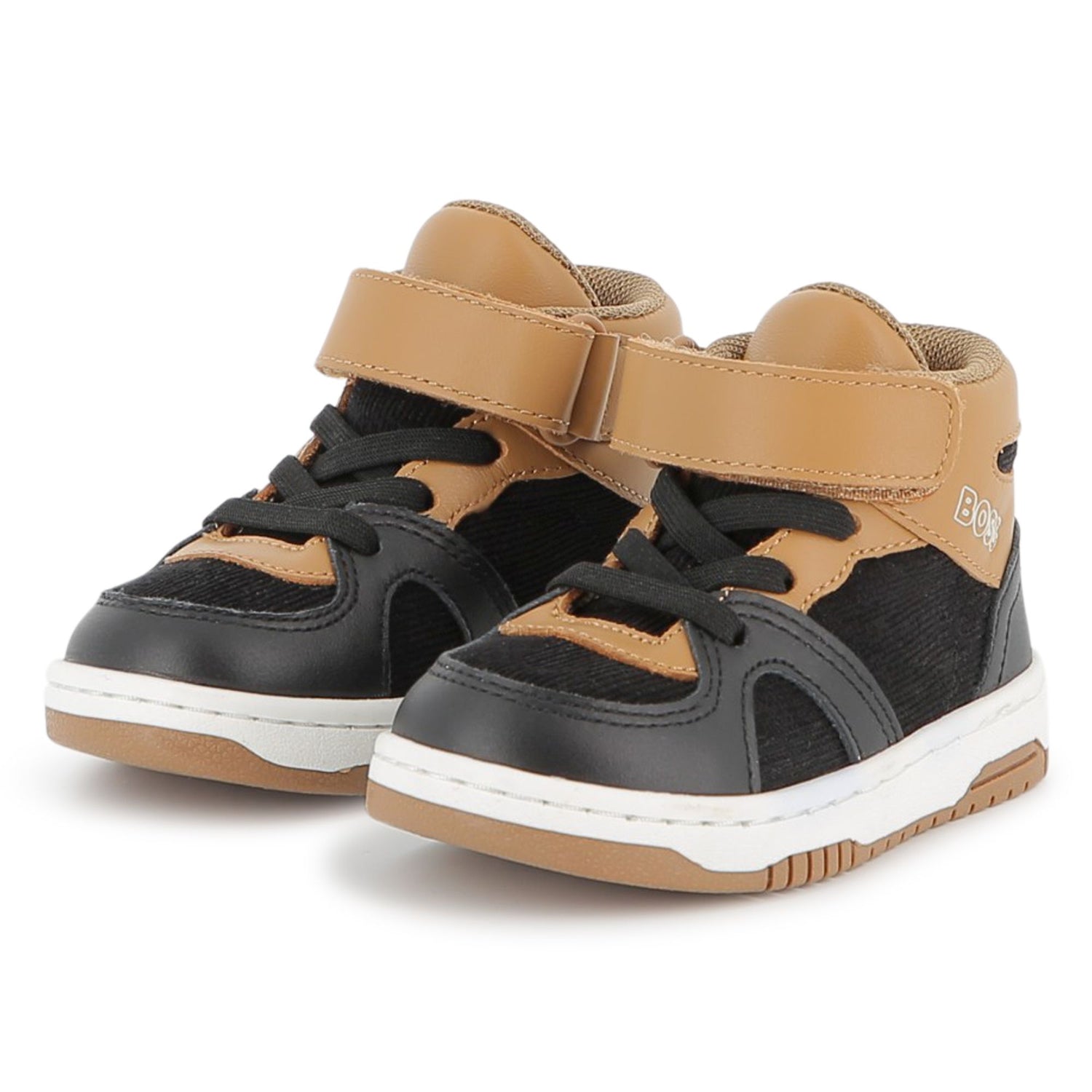 Sneakers Tipo Bota Camel