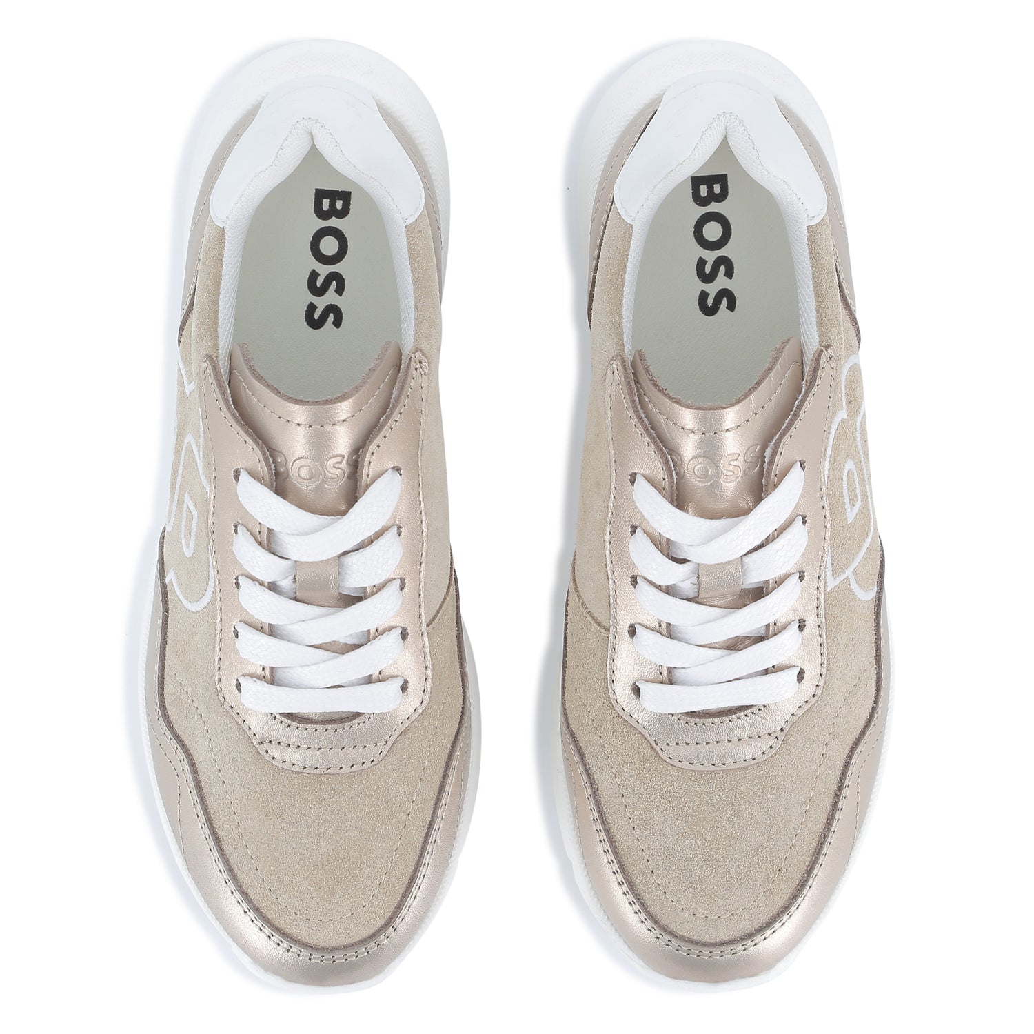 Sneakers Double B Metalizados