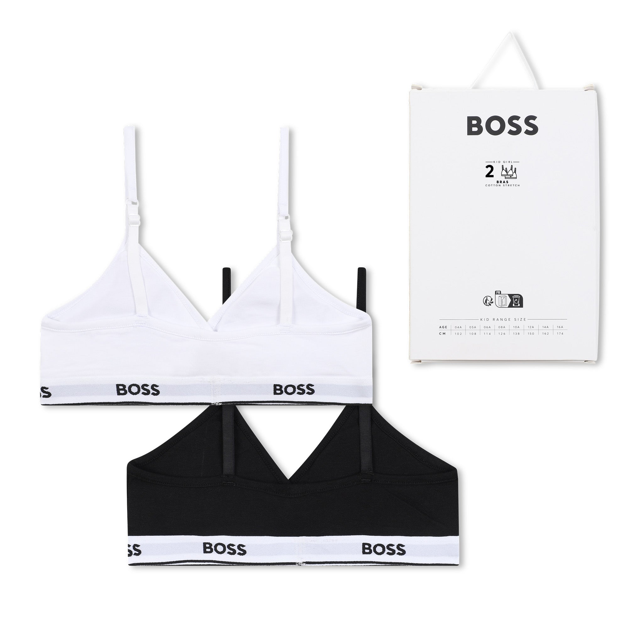 Pack 2 Bralletes Negro | Blanco