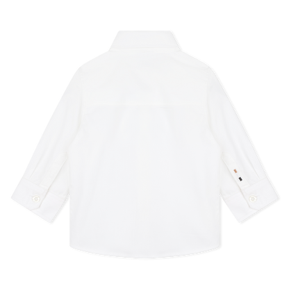 Camisa Oxford 100% Cotton Blanca