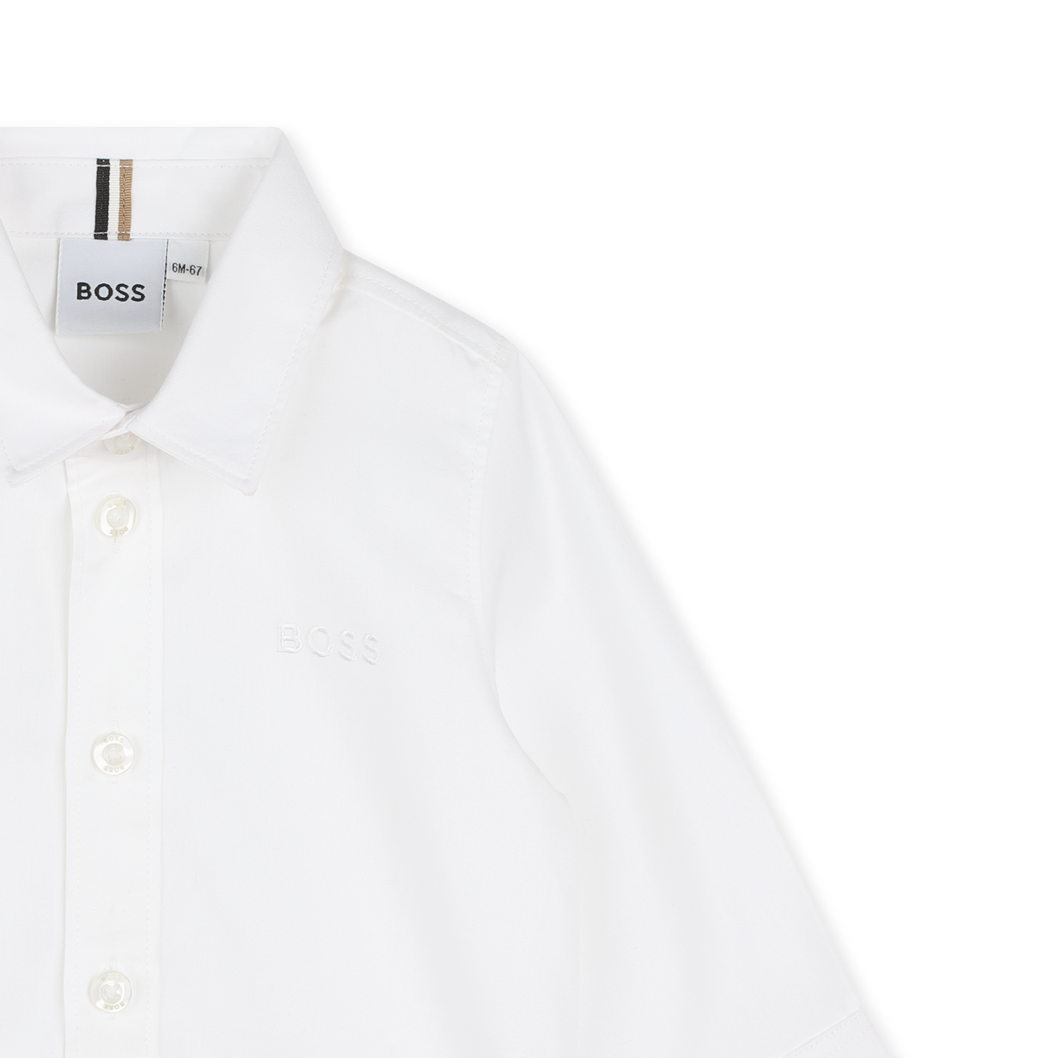 Camisa Oxford 100% Cotton Blanca