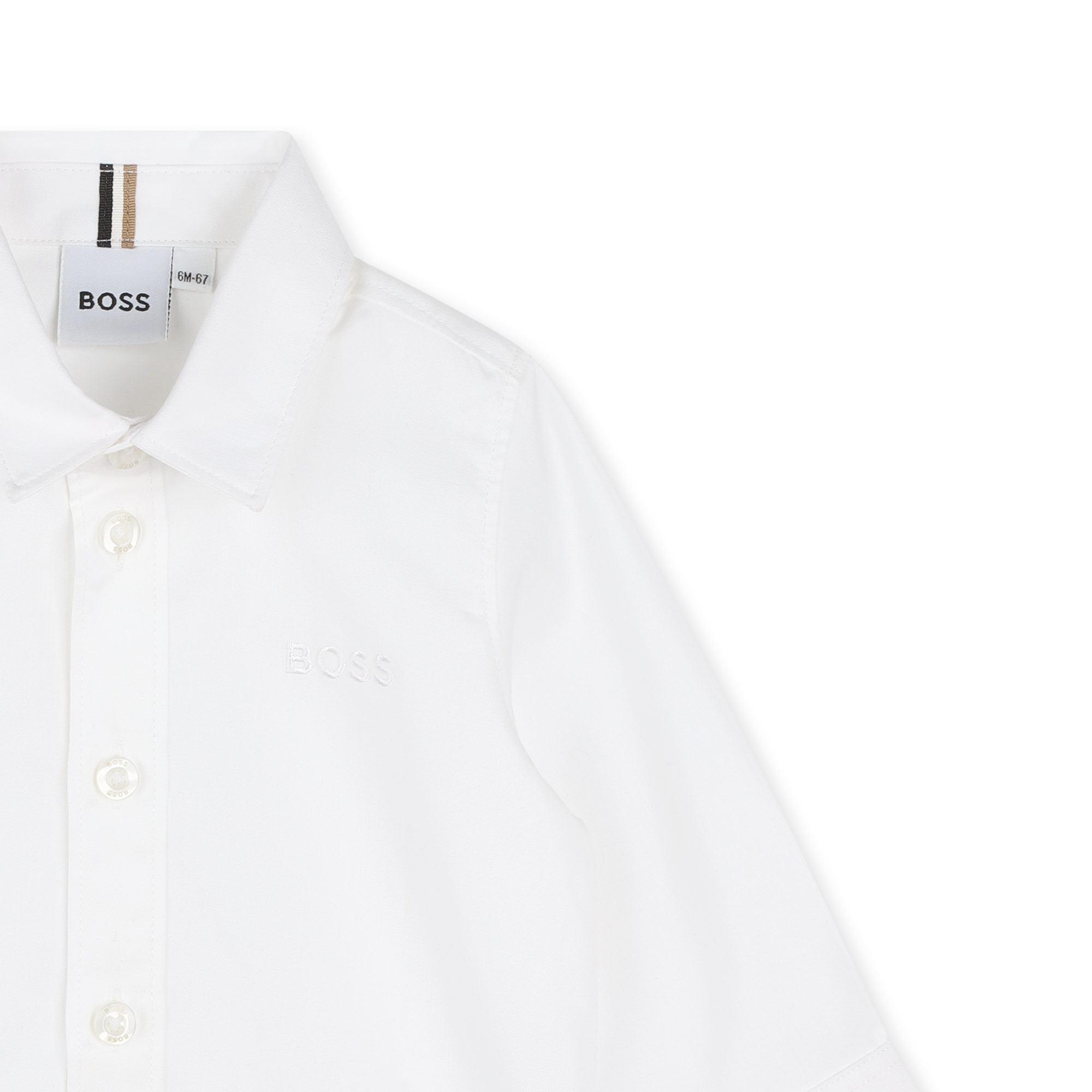 Camisa Oxford 100% Cotton Blanca