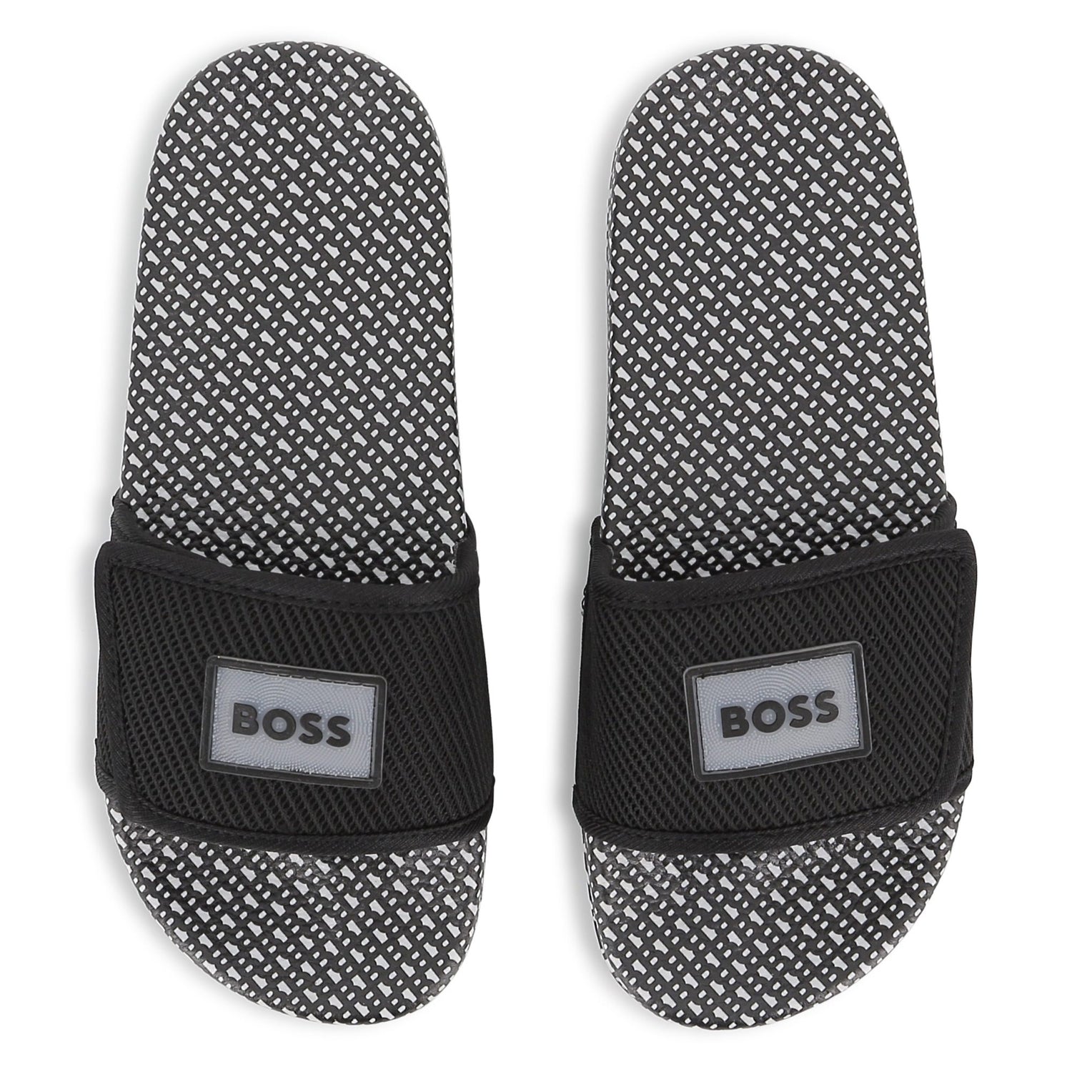 Chanclas Slide Monograma Negras