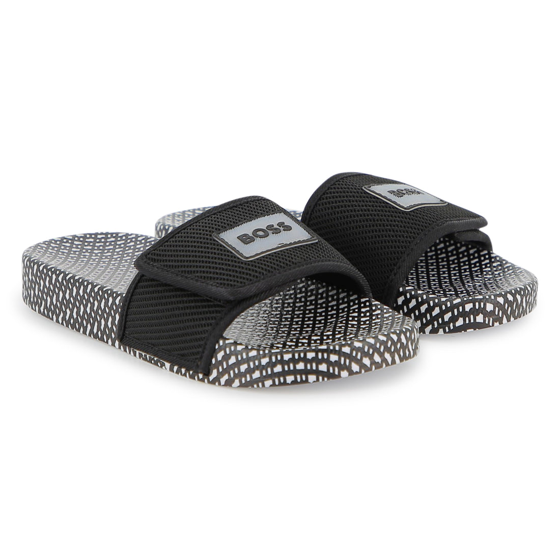 Chanclas Slide Monograma Negras