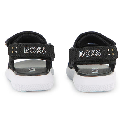 Sandalias Sintético | Textil Velcro Negro