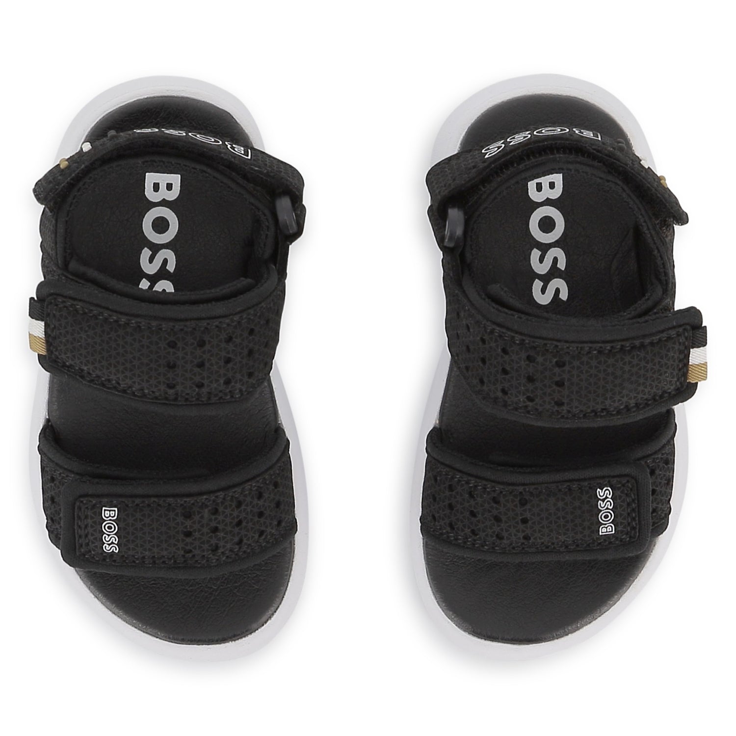 Sandalias Sintético | Textil Velcro Negro