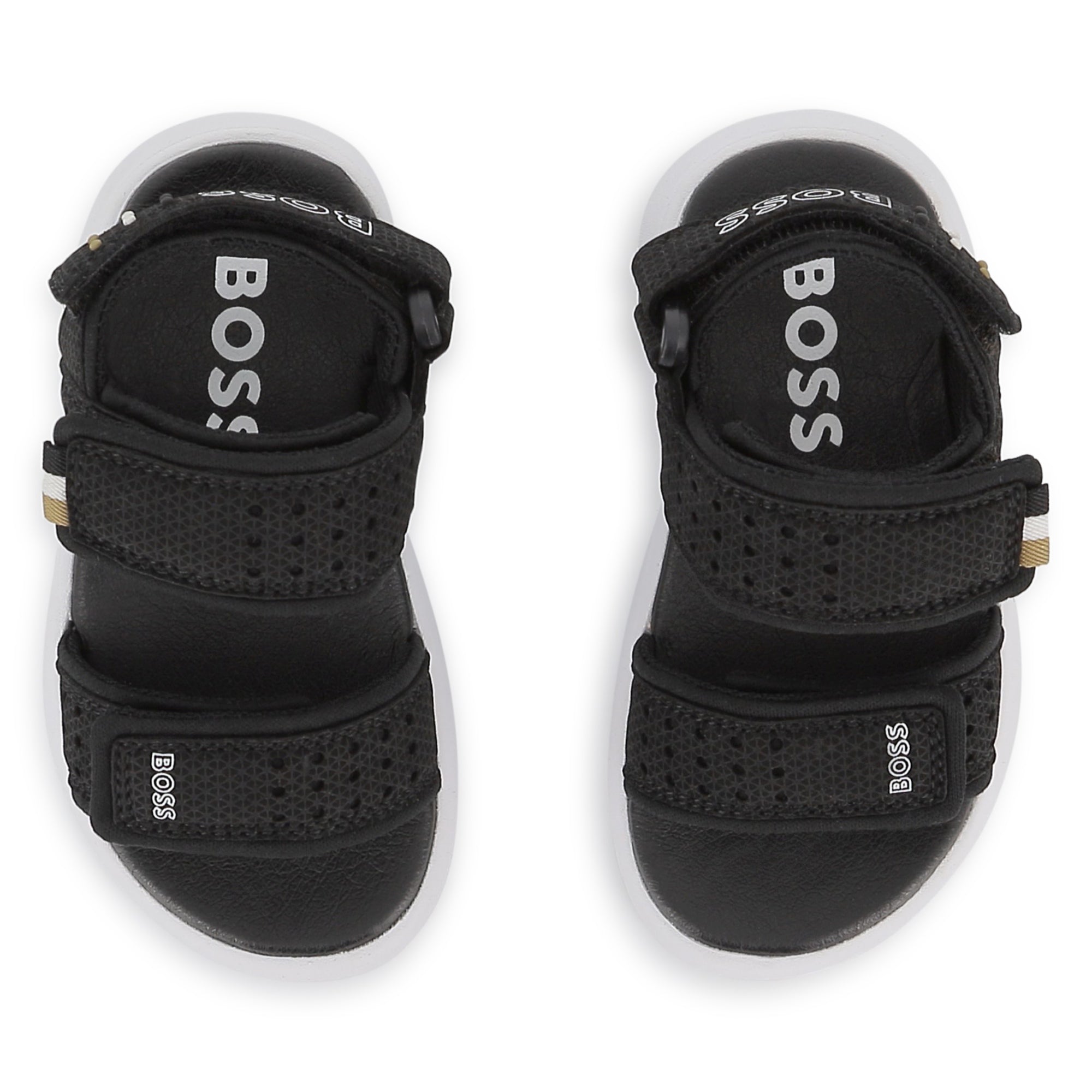Sandalias Sintético | Textil Velcro Negro
