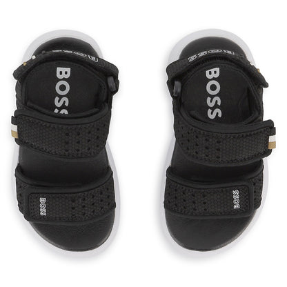 Sandalias Sintético | Textil Velcro Negro