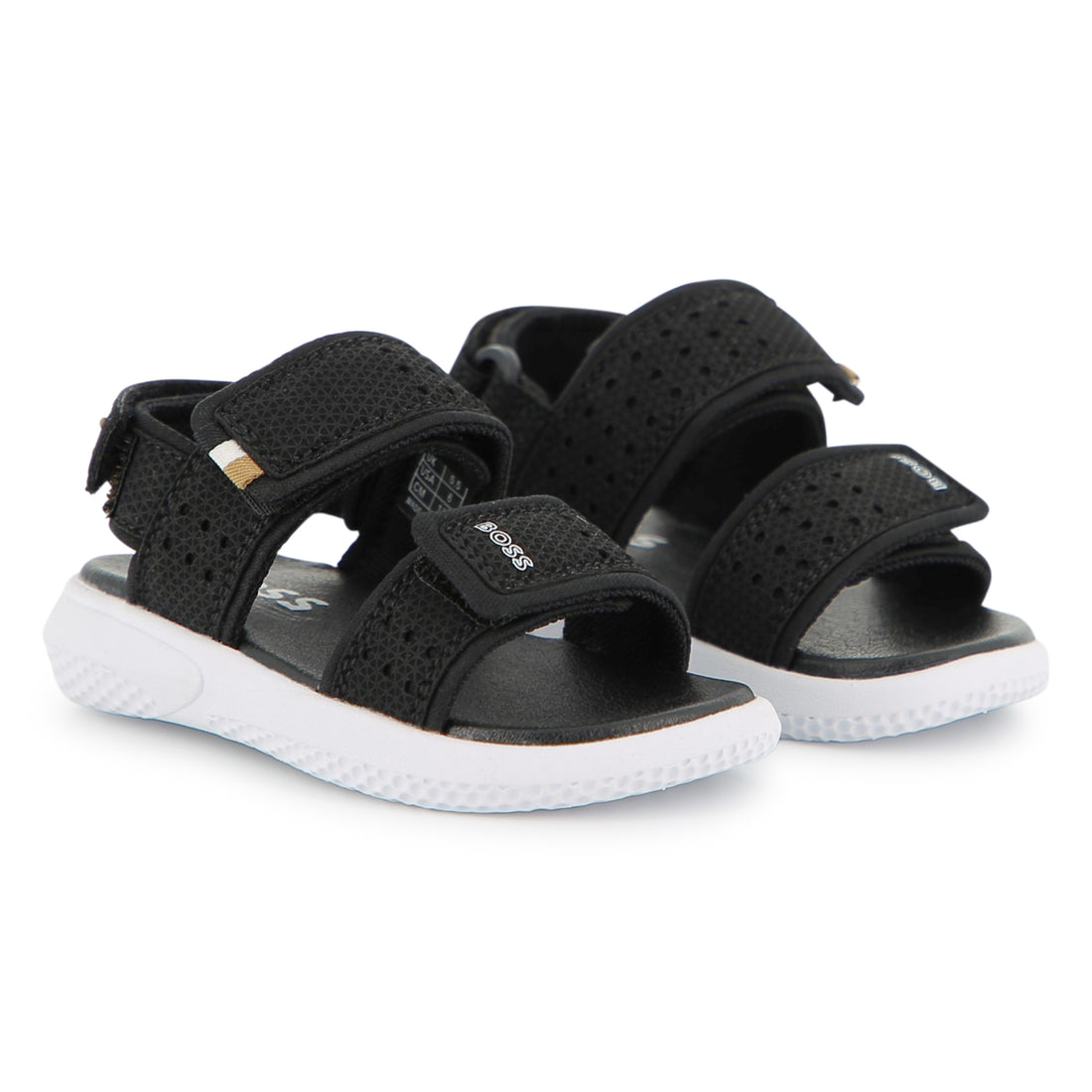 Sandalias Sintético | Textil Velcro Negro