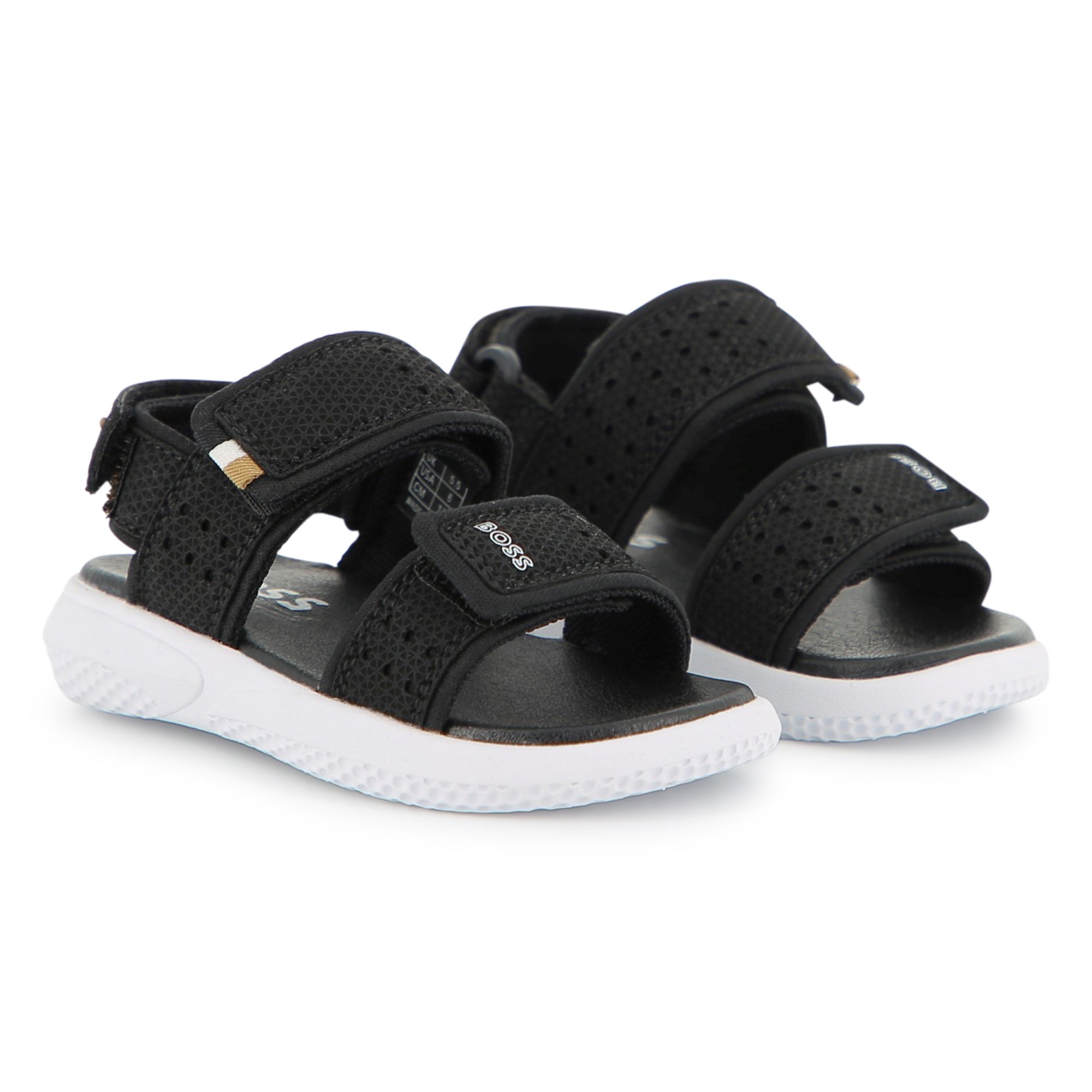 Sandalias Sintético | Textil Velcro Negro